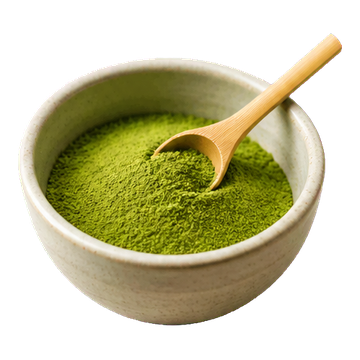 抹茶粉与茶筅勺